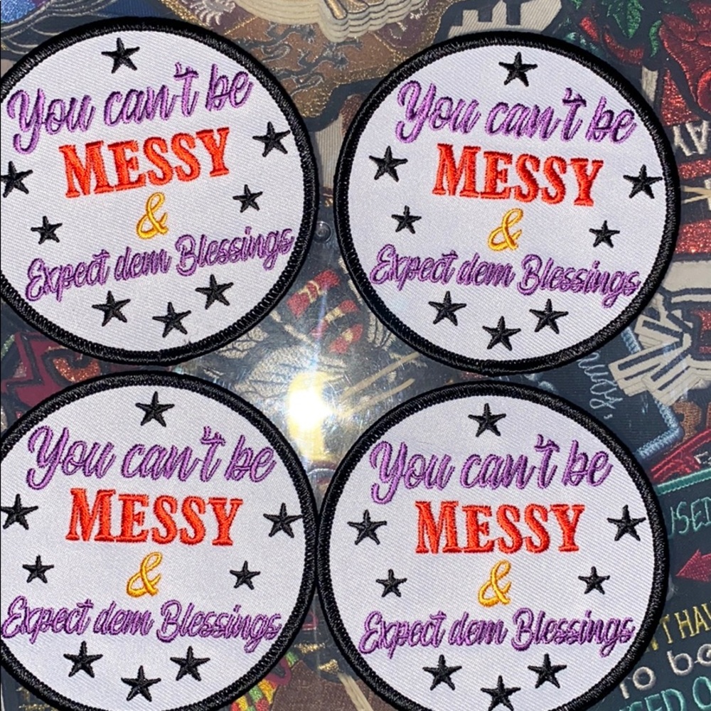 Iron on patches